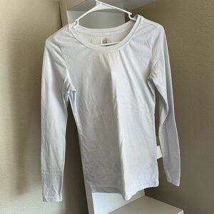 Healing Hands white long sleeve top